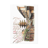 Kyoto Japan Fine Art Postcard