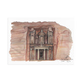 Petra, Jordan Fine Art Postcard