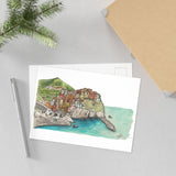 Cinque Terre, Italy Fine Art Postcard