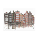 Amsterdam Canals Fine Art Postcard Set