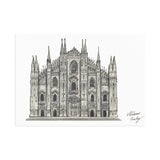 Milano, Italy Fine Art Postcard