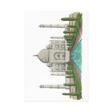 Taj Mahal, India Fine Art Postcard