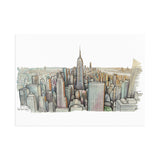 New York Fine Art Postcard