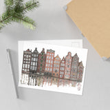 Amsterdam Canals Fine Art Postcard Set