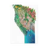 Positano, Italy Fine Art Postcard