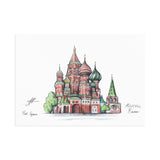 Moscow Fine Art Postcard