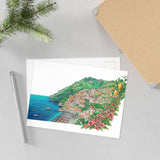 Positano, Italy Fine Art Postcard