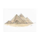 Pyramids, Egypt Fine Art Postcard