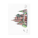 Moscow Fine Art Postcard