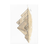 Pyramids, Egypt Fine Art Postcard